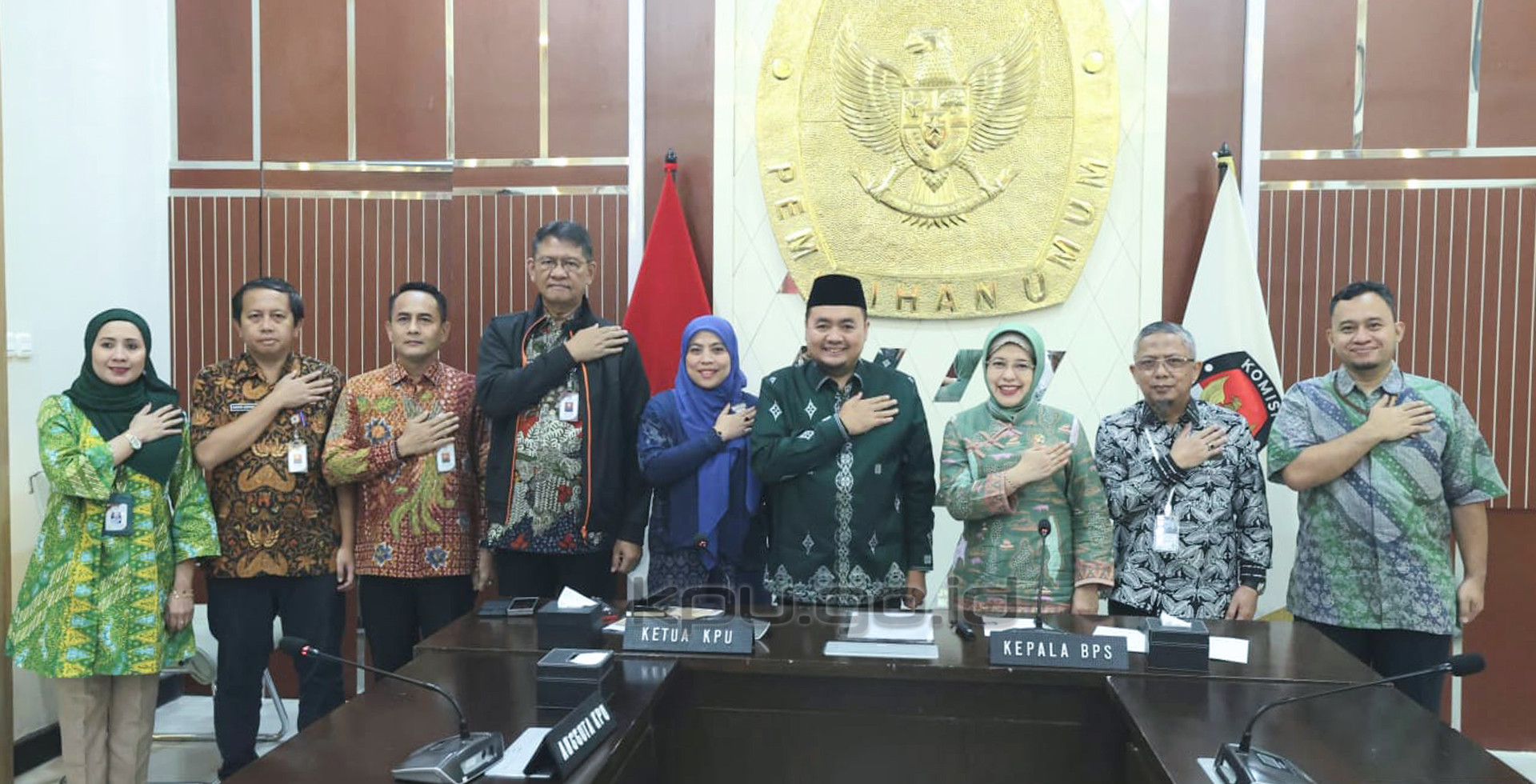 Kolaborasi Dengan BPS Untuk Dapatkan Data Yang Lebih Tepat Dan Update - KPU